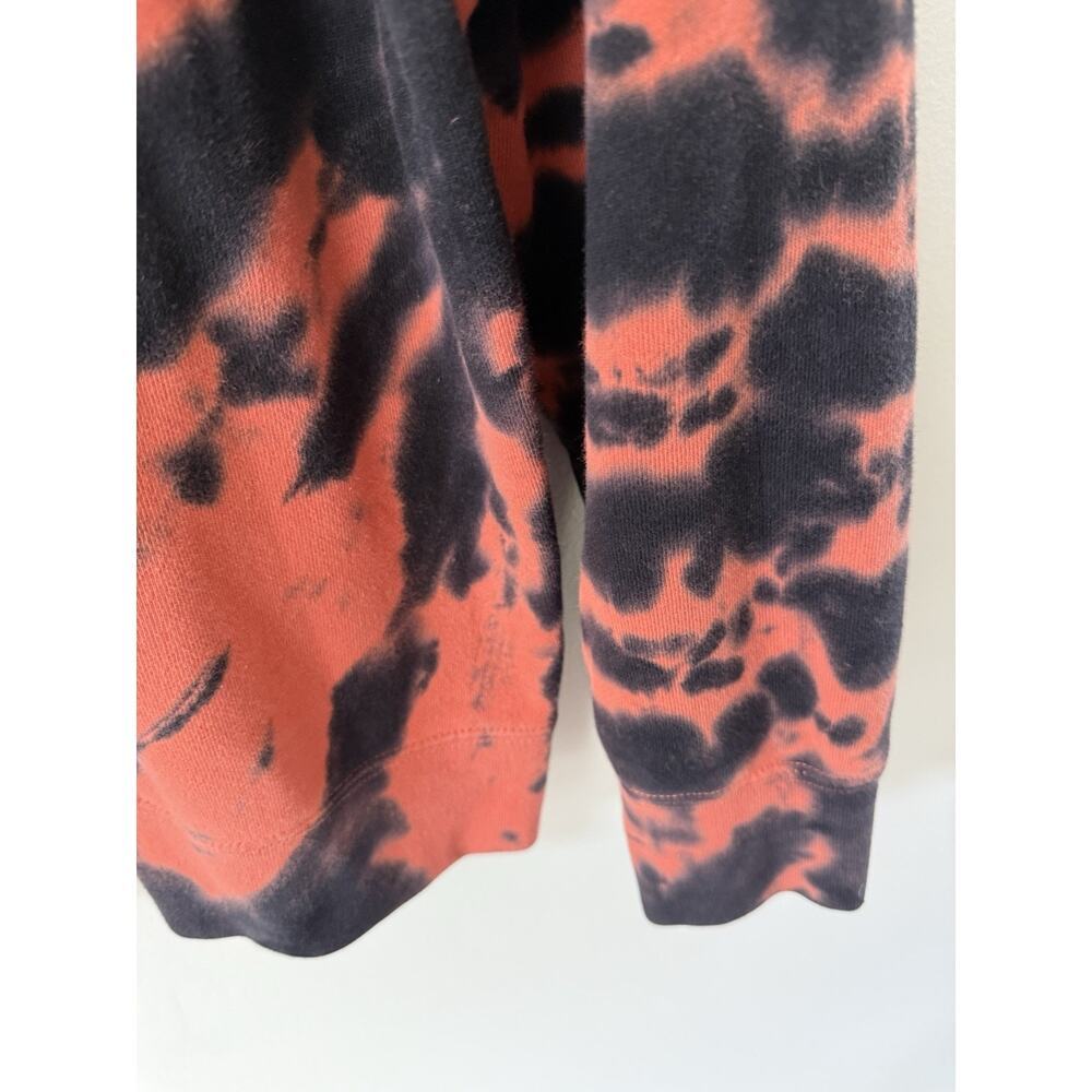 Welcome Skateboards Danny Duncan Hoodie Inkblot Tie Dye Coral Black Size S - Picture 9 of 12